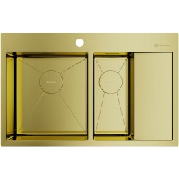 Мойка Omoikiri AKISAME 78-2 LG L new крыло справа