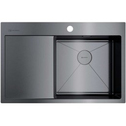 Мойка Omoikiri AKISAME 78 GM R крыло слева