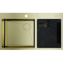 Мойка Omoikiri AKISAME 86-2 SIDE LG