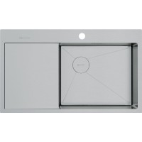 Мойка Omoikiri AKISAME 86 SIDE IN-R нержавеющая сталь крыло слева