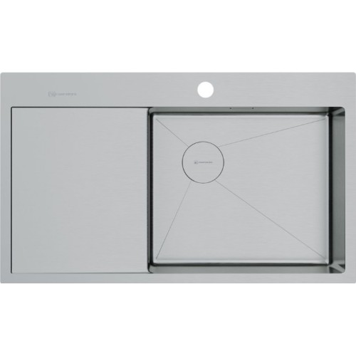 Мойка Omoikiri AKISAME 86 SIDE IN-R нержавеющая сталь крыло слева