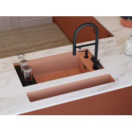 Мойка Omoikiri Kinaru Pro 86-U/I CN Canyon