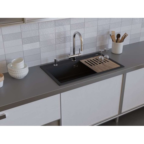 Мойка Omoikiri Kitagawa 86-LB-WH