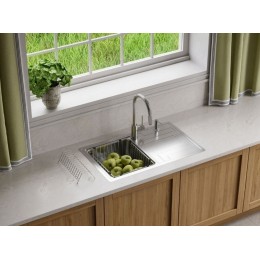 Мойка Omoikiri Mizu 78-IN нержавеющая сталь, крыло справа