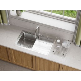 Мойка Omoikiri Mizu 78-IN нержавеющая сталь, крыло справа
