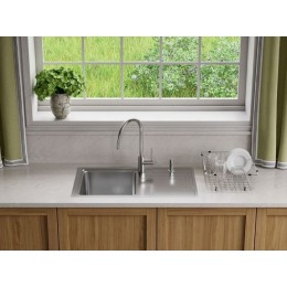 Мойка Omoikiri Mizu 78-IN нержавеющая сталь, крыло справа