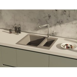 Мойка Omoikiri SAKAIME 60-2-BE