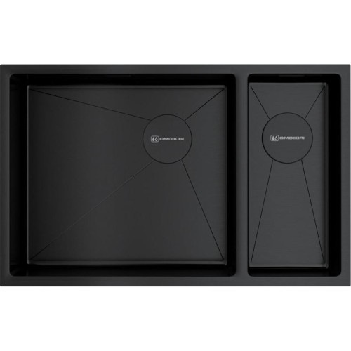 Мойка Omoikiri TAKI 69-2-U/IF SIDE GB-L