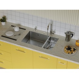 Мойка Omoikiri TAKI 69-2-U/IF SIDE LG-R