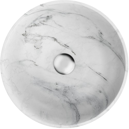 Раковина для ванны Omoikiri Hitomi-WH Marble