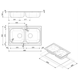 Мойка Smeg LYP862