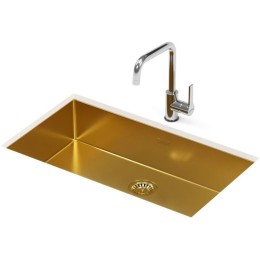 Мойка Smeg Mira VSTR71BRX латунный