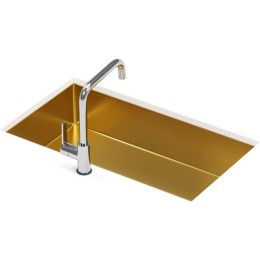 Мойка Smeg Mira VSTR71BRX латунный