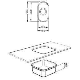 Мойка Smeg UM16