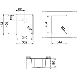 Мойка Smeg VFU34SFR
