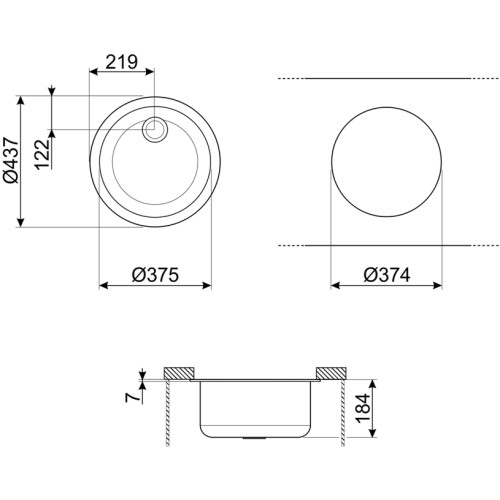 Мойка Smeg VFU43SFR