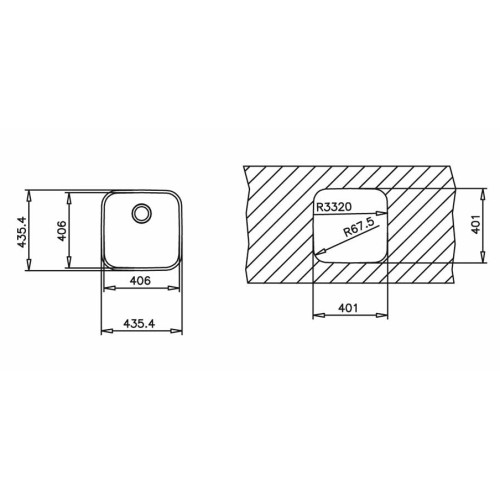 Мойка Teka BASICO BE 400 1B