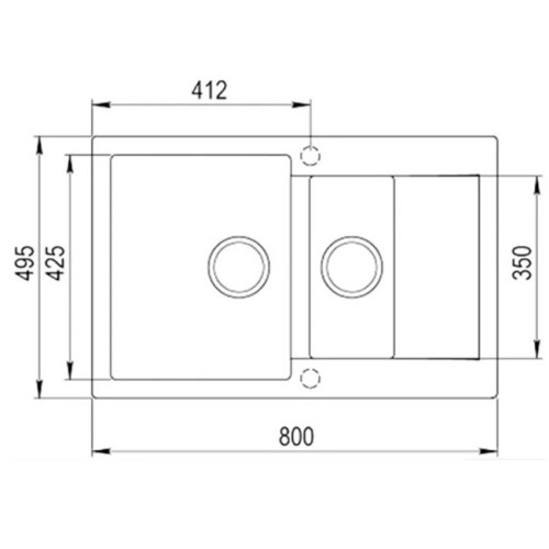 Мойка Teka CLIVO 60 B-TQ ALUGRAUMETALLIC