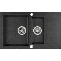 Мойка Teka Clivo 60 B-TQ Black metallic