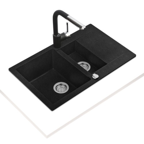 Мойка Teka Clivo 60 B-TQ Black metallic