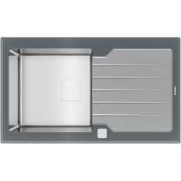 Мойка Teka Diamond RS15 1B 1D 86 STONE GREY