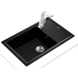 Мойка Teka Stone 60 S-TG 1B 1D Black metallic