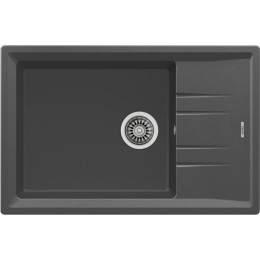 Мойка Teka Stone 60 S-TG 1B 1D darkgrey