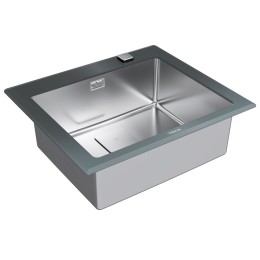 Врезная раковина Teka DIAMOND RS15 1B 60 GREY