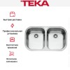 Мойка Teka Stylo 2B 11107025 купить в Москве и Санкт-Петербурге