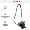 Пылесос Bosch BGS7RCL купить в Москве и Санкт-Петербурге