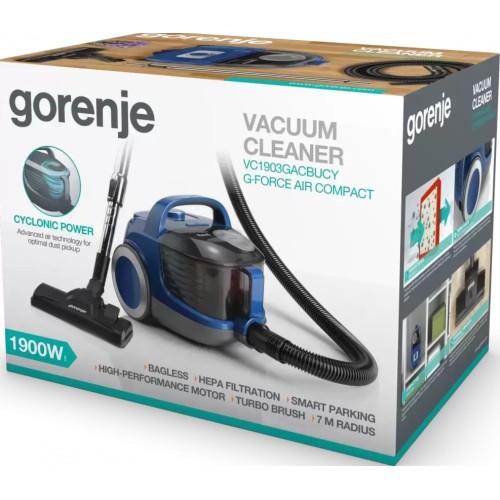Пылесос Gorenje VC1903GACBUCY купить в Москве и Санкт-Петербурге