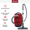 Пылесос Miele SBCD3 Classic C1 Allergy манговый красный