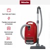 Пылесос Miele SGEF5 Complete C3 PowerLine Cat&Dog Flex mango red