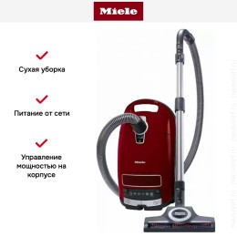 Пылесос Miele SGEF5 Complete C3 PowerLine Cat&Dog tayperry red