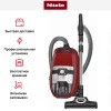 Пылесос Miele SKCF5 Blizzard CX1 Cat&Dog PowerLine манговый красный