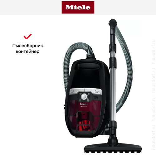 Пылесос Miele SKRR3 Blizzard CX1 Jubilee чёрный обсидиан