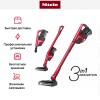 Пылесос Miele SMUL5 Triflex HX1 Runner рубиново-красный бархат