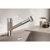 Смеситель Blanco Tivo-S chrome/Silgranit белый