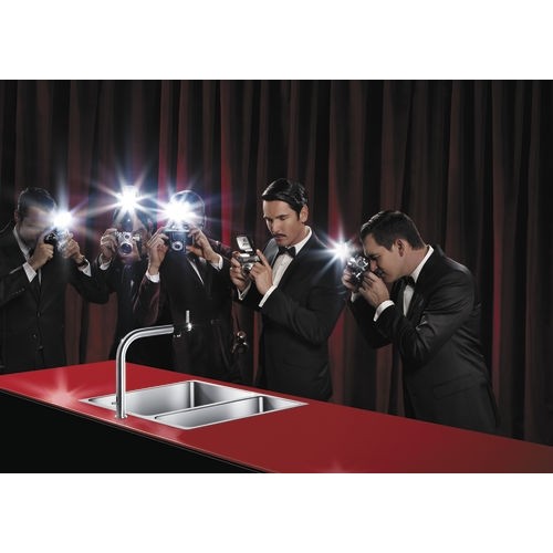 Смеситель Blanco Vonda нержавеющая сталь