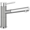Смеситель Blanco Alta-S compact chrome/Silgranit алюметаллик