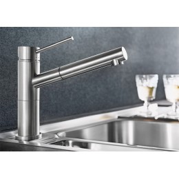Смеситель Blanco Alta-S Compact нержавеющая сталь