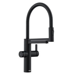 Смеситель 3-в-1 Blanco EVOL-S Pro Filter 526636 матовый черный