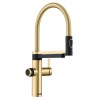 Смеситель 3-в-1 Blanco EVOL-S Pro Filter 527430 золото