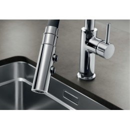 Смеситель Blanco CATRIS-S Flexo 525791 хром