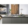Смеситель Blanco CATRIS-S Flexo 525793 Silgranit матовый черный