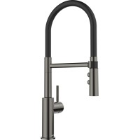 Смеситель Blanco CATRIS-S Flexo черная сталь