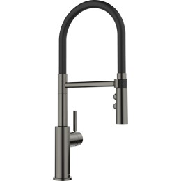 Смеситель Blanco CATRIS-S Flexo черная сталь