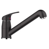 Смеситель Blanco DARAS-S 526234 Silgranit черный