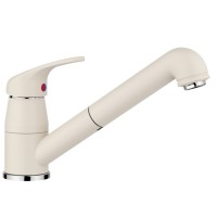 Смеситель Blanco DARAS-S 526937 Silgranit мягкий белый