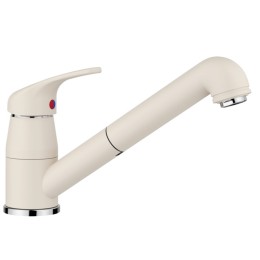 Смеситель Blanco DARAS-S 526937 Silgranit мягкий белый